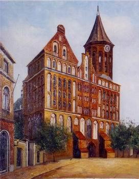 unknow artist European city landscape, street landsacpe, construction, frontstore, building and architecture. 135 oil painting picture